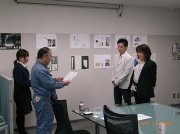 （株）アモウ主催デザインコンペ表彰式 2